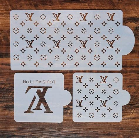 louis vuitton stencils for wall|Louis Vuitton stencil printable.